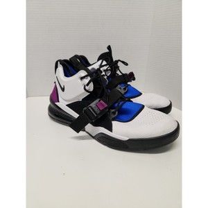 Nike Mens Air Force 270 AH6772-101 White Basketball Shoes Sneakers Size 15